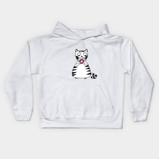 Yuna Cat | The Donut Queen's Indulgence Kids Hoodie